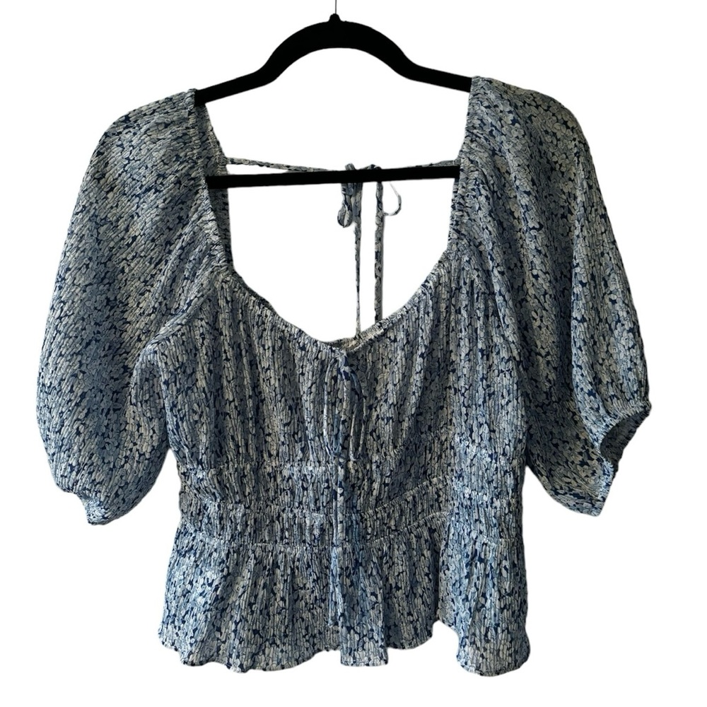 small/medium floral blouse